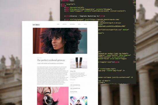 Inverso – Template Boostrap