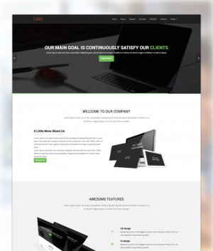 Color HTML5 Template Premium