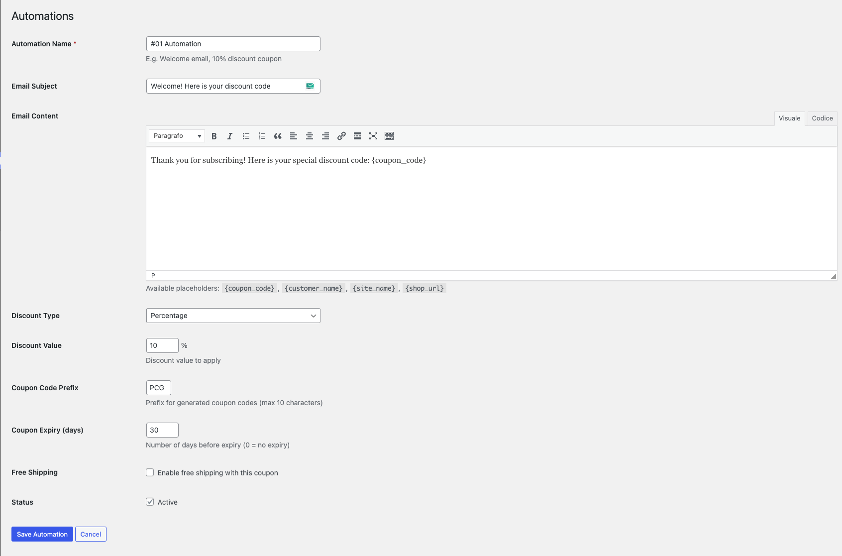 Popup Coupon Generator for WooCommerce - Image 5